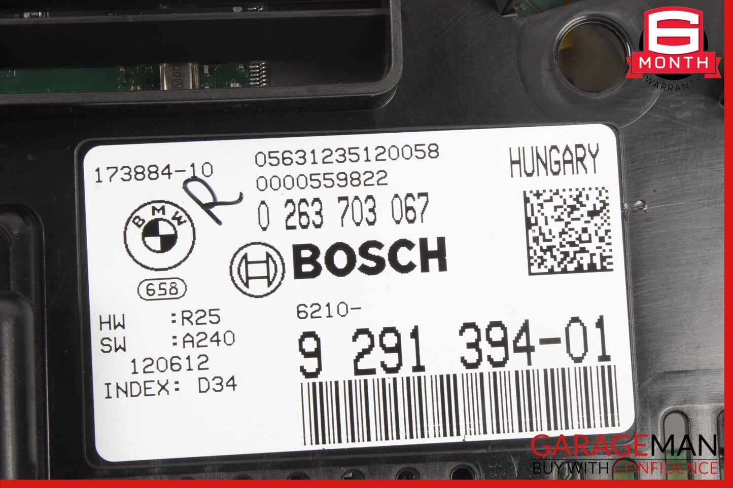 11-16 BMW 528i 535i 550i Instrument Cluster Speedometer 9291394