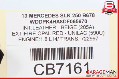08-20 Mercedes R172 SLK250 E550 Front Right Wheel Spindle Knuckle Hub Bearing