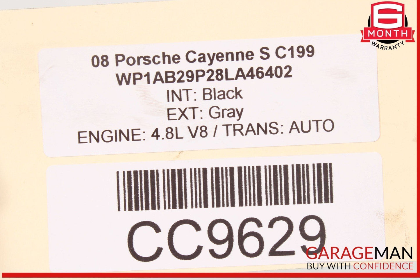 03-10 Porsche Cayenne 955 957 Power Steering Rack & Pinion Assembly OEM