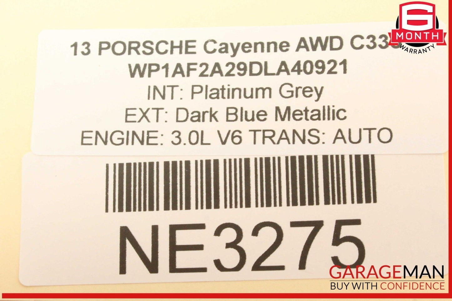 11-18 Porsche Cayenne 958 AWD Right Passenger Side Exterior Door Handle OEM