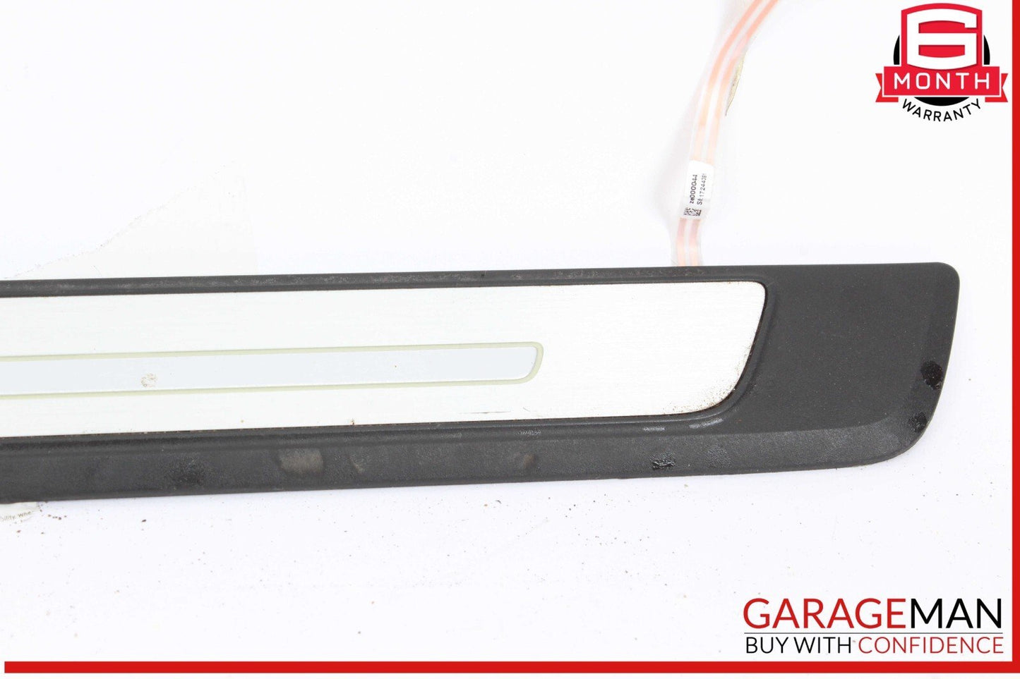 17-24 Audi A4 Front Left & Front Right Side Door Sill Plate Cover Trim OEM