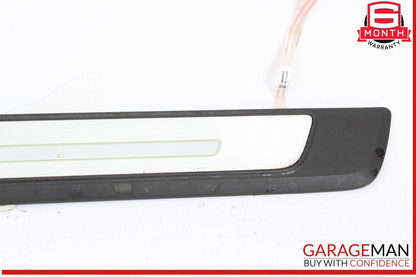 17-24 Audi A4 Front Left & Front Right Side Door Sill Plate Cover Trim OEM