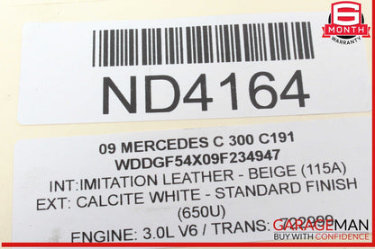 Mercedes W204 C300 C350 M272 Engine Motor Crankshaft Pulley Vibration Damper OEM