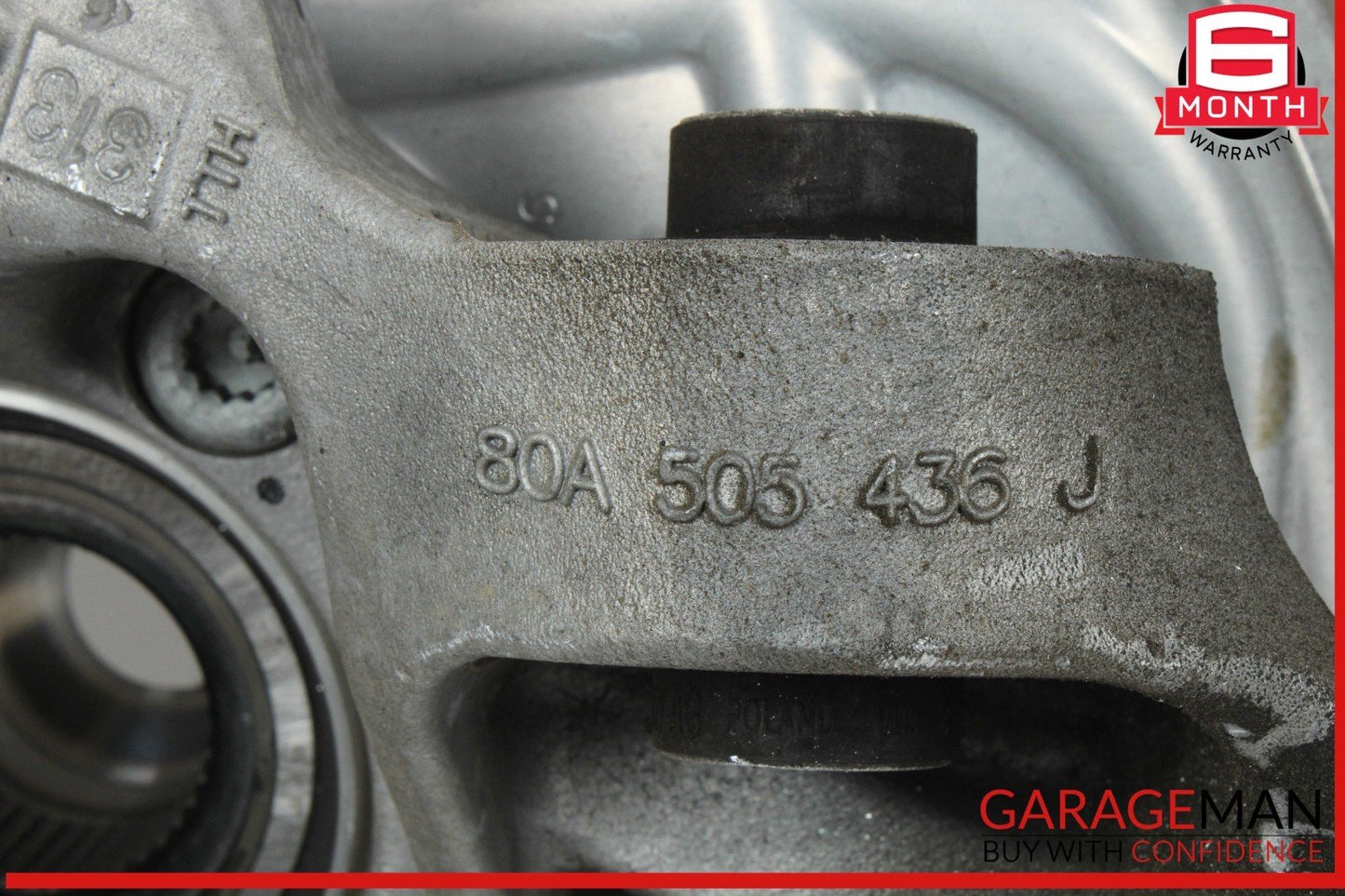 18-25 Audi Q5 Rear Right Passenger Side Spindle Knuckle Wheel Hub 80A505436J OEM
