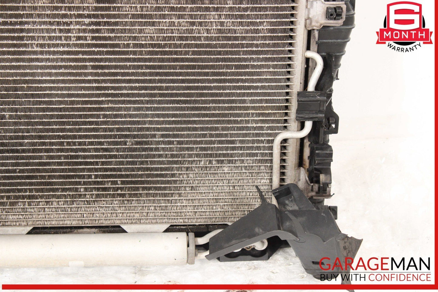 03-09 Mercedes W211 E350 Engine Motor Cooling Fan Radiator A/C Condenser Assy