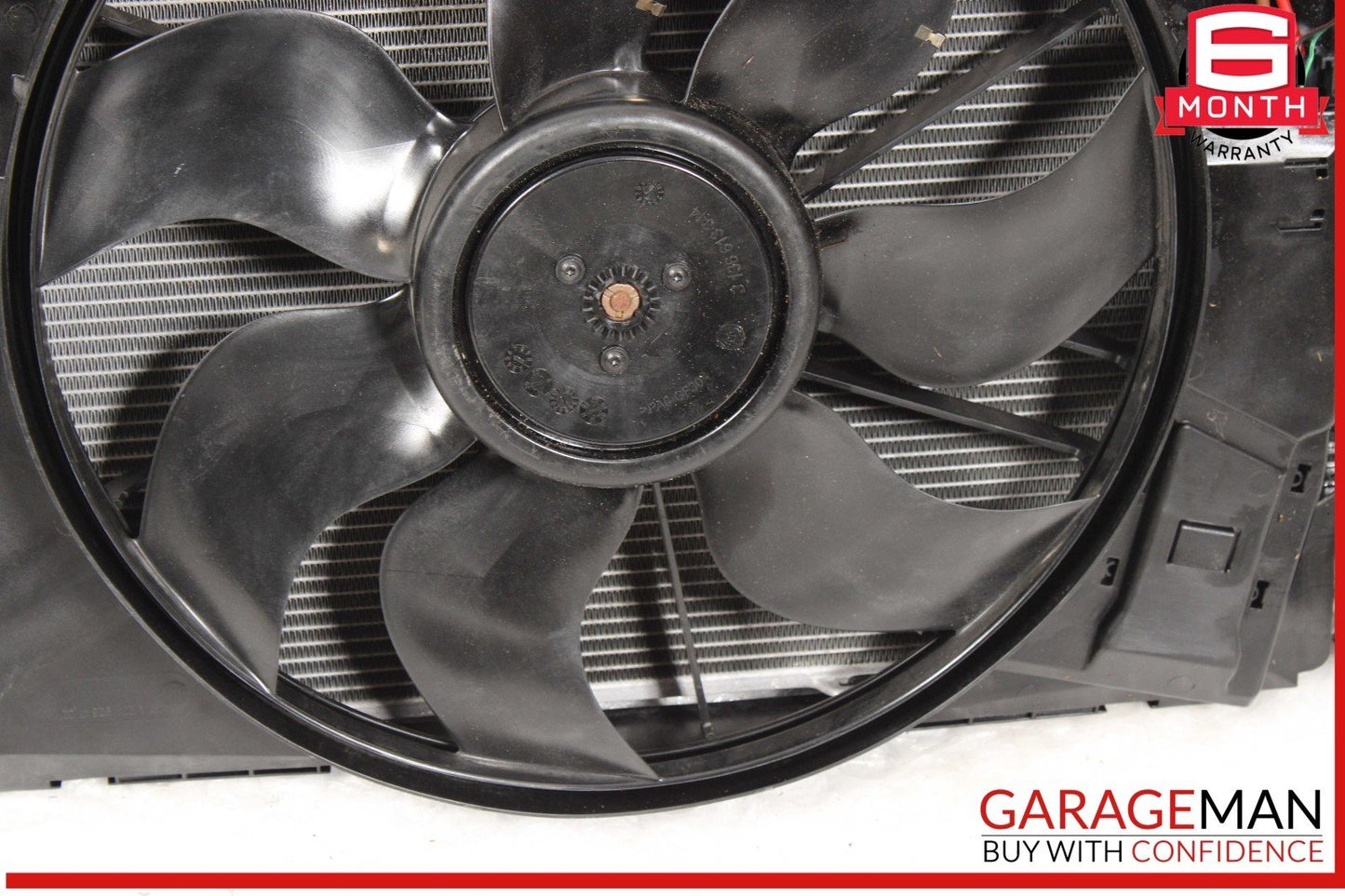 12-15 Mercedes W204 C250 Engine Motor Cooling Radiator A/C AC Condenser Assembly