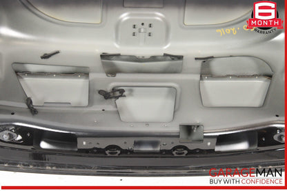 10-16 Mercedes W212 E350 E400 Sedan Rear Trunk Lid Deck Shell Panel Black OEM