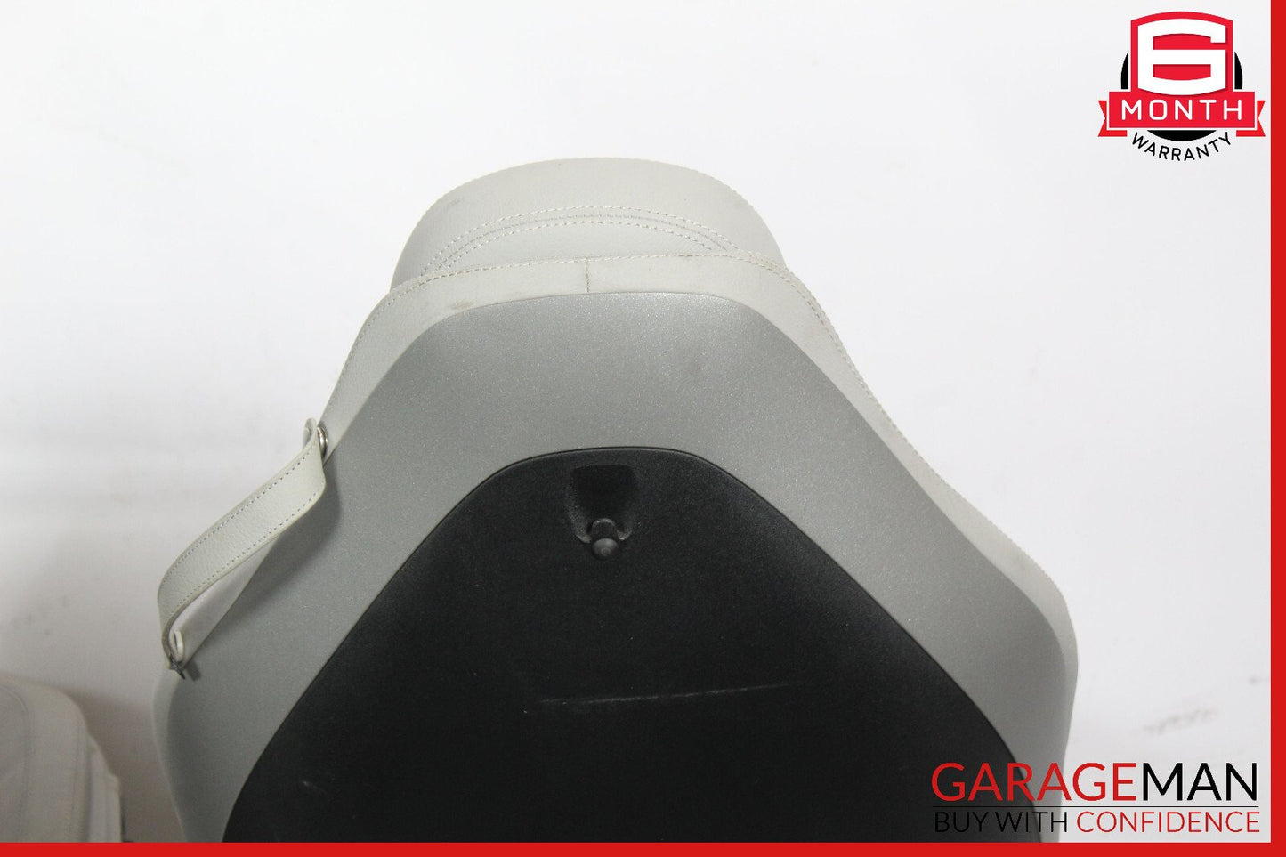 05-11 Mercedes R171 SLK300 Front Complete Seats Cushion Cover Assembly Set Gray