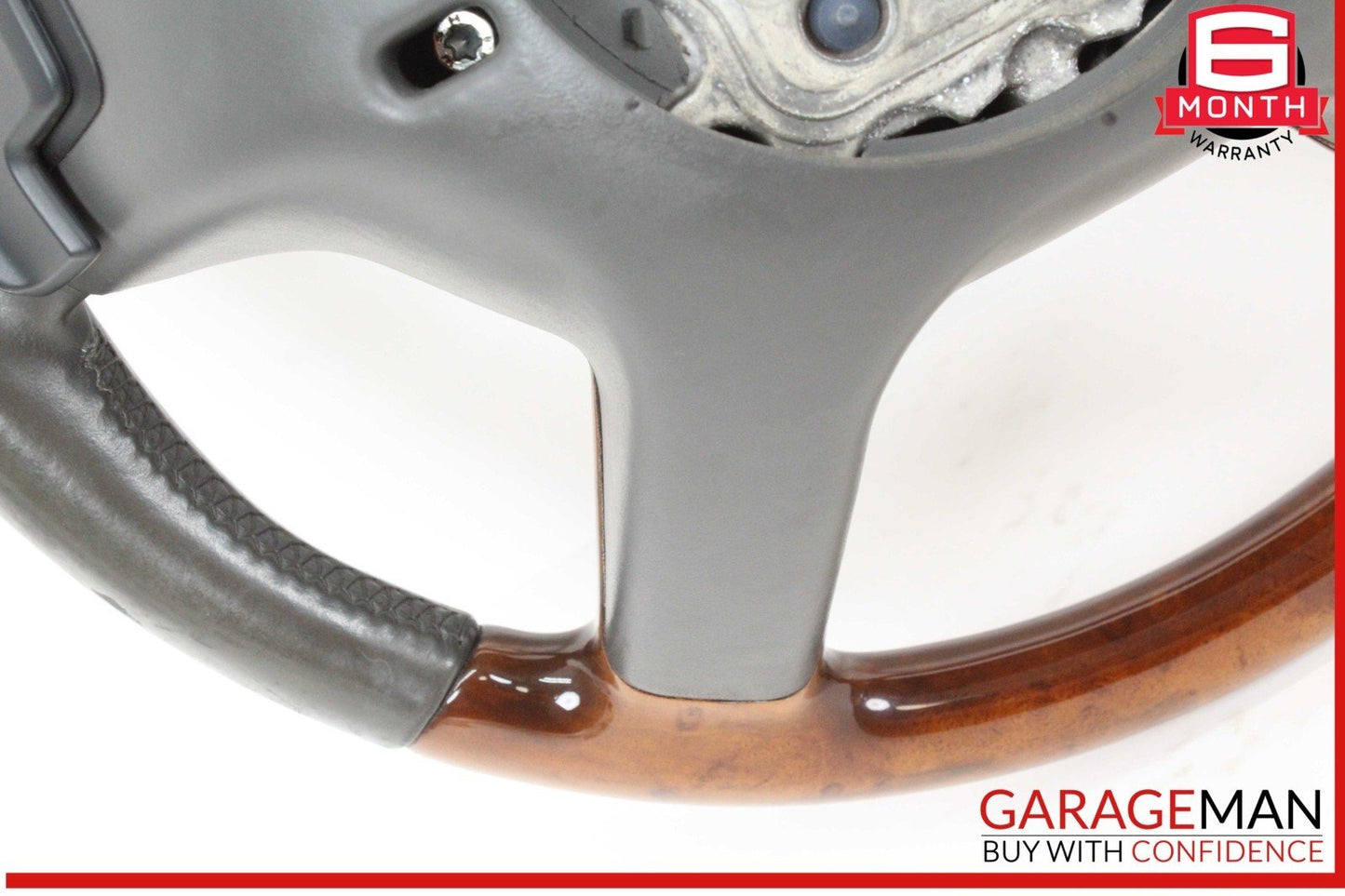 07-10 Mercedes W221 S550 4 Spoke Steering Wheel w/ Paddle Shifters OEM