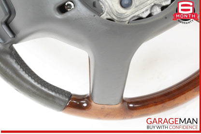 07-10 Mercedes W221 S550 4 Spoke Steering Wheel w/ Paddle Shifters OEM