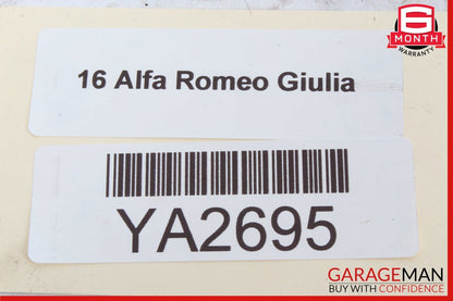 17-22 Alfa Romeo Giulia Front Right Side Door Latch Lock w/ Handle Frame OEM