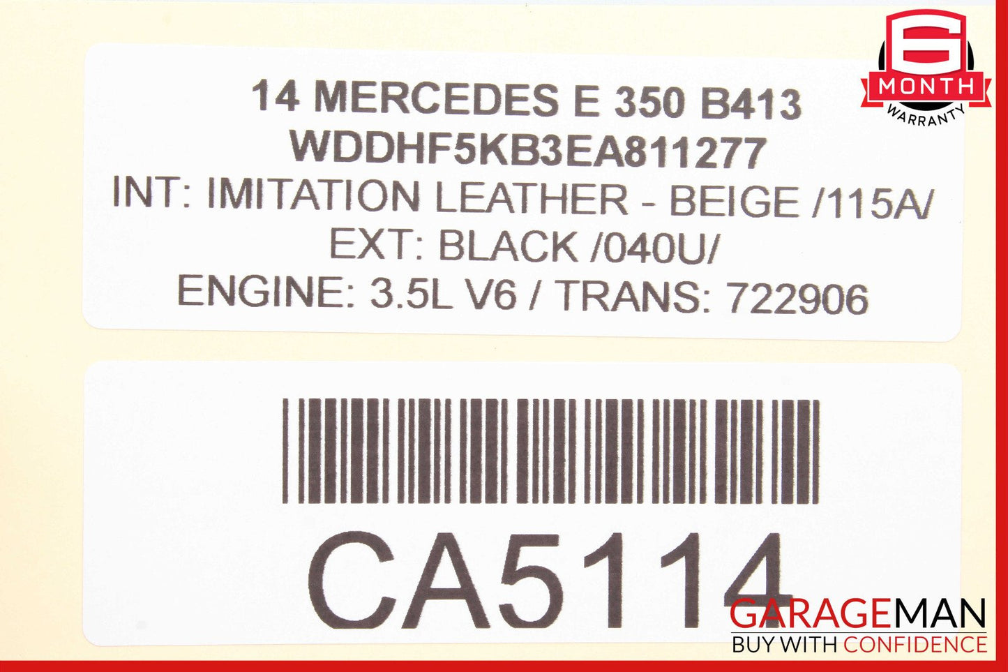08-16 Mercedes W212 E350 C300 C350 Front Right Door Window Regulator Motor OEM