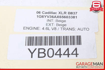 04-09 Cadillac XLR 4.6L V8 Alternator Generator 10440924 OEM