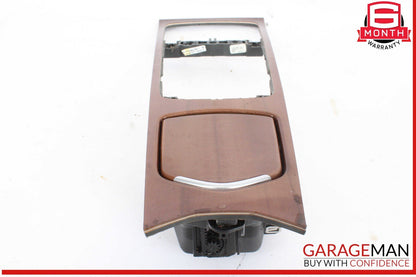 10-16 Porsche Panamera 970 Center Console Wood Trim Ash Tray 97055315702 OEM