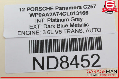 10-16 Porsche Panamera 970 Center Console Shifter Trim Bezel  97055316100 OEM