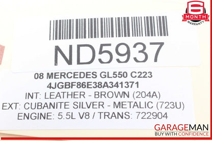 06-13 Mercedes X164 GL550 ML63 R500 Rear A/C Heater Climate Control Switch OEM