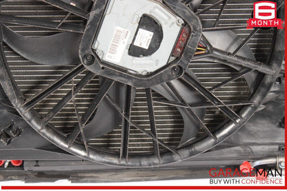 03-09 Mercedes W211 E320 Engine Motor Cooling Fan Radiator A/C Condenser Assy