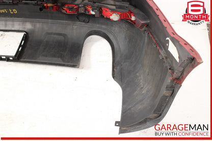 07-09 Audi Q7 Rear Bumper Cover Assembly Red OEM
