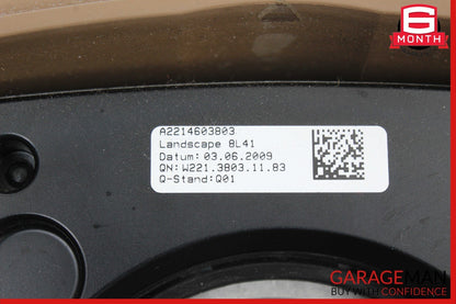 10-14 Mercedes W221 S400 S550 CL550 Steering Wheel w/ Paddle Shifters Beige OEM