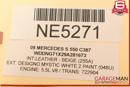 07-09 Mercedes W221 S550 Center Console Multifunction Switch w/ Phone Controller
