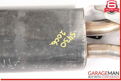 03-06 Mercedes W220 S430 S65 AMG Exhaust Muffler Quad Tips Left & Right OEM