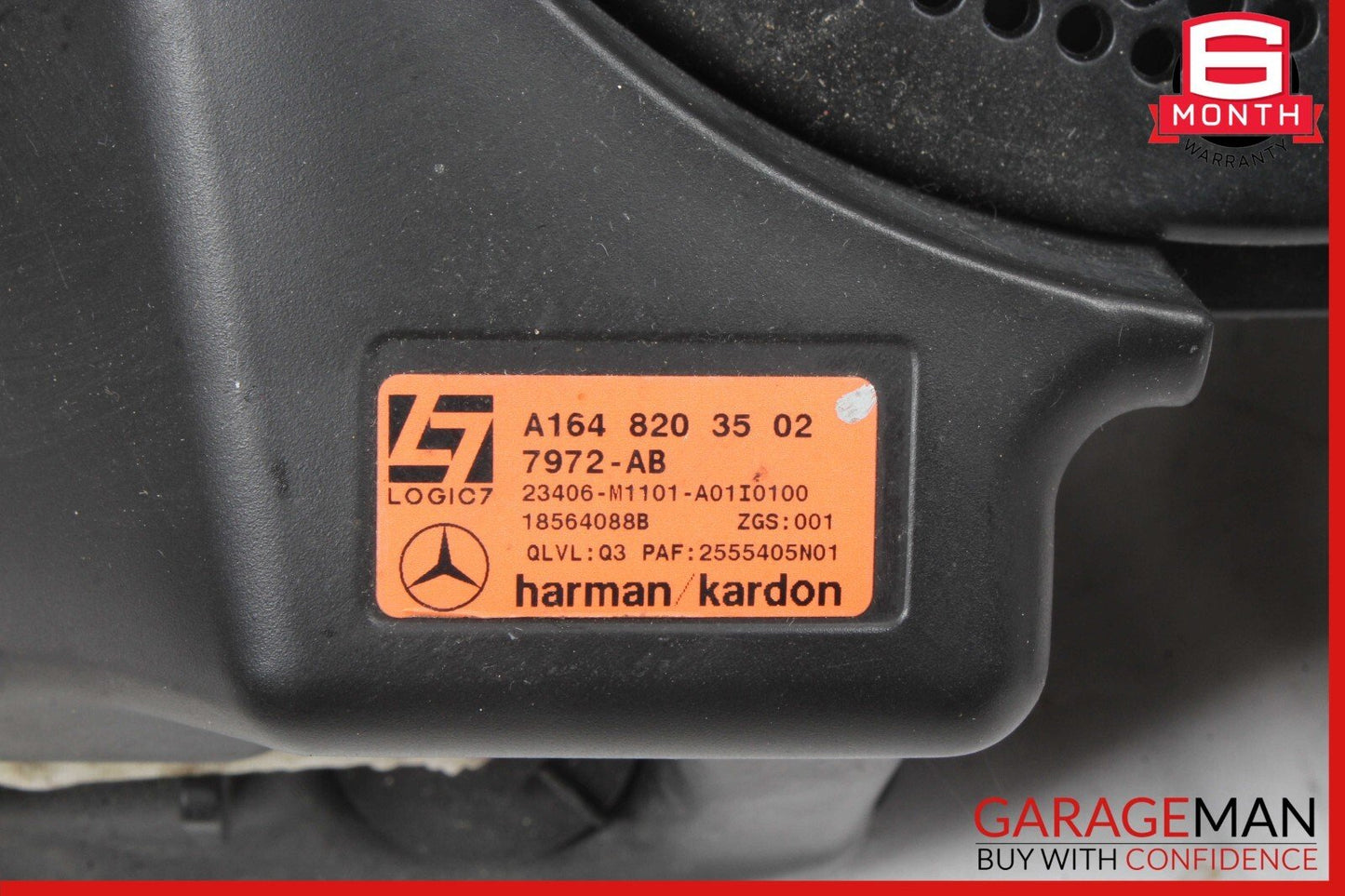 07-12 Mercedes X164 GL450 GL350 Rear Subwoofer Speaker Harmon Kardon 1648203502
