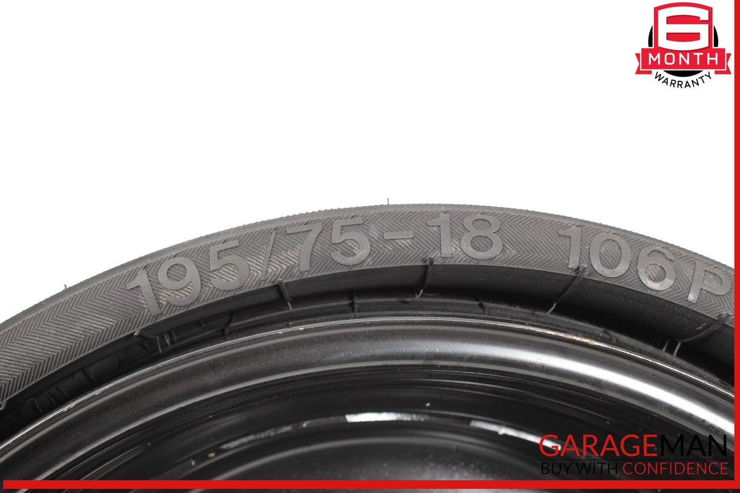 09-17 Audi Q5 Emergency Spare Wheel Rim Tire 6 x 18 ET32 OEM