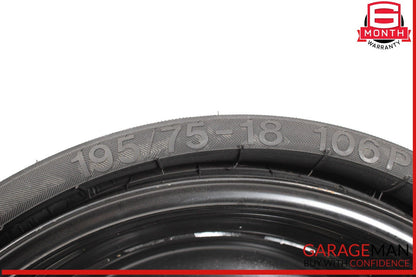 09-17 Audi Q5 Emergency Spare Wheel Rim Tire 6 x 18 ET32 OEM