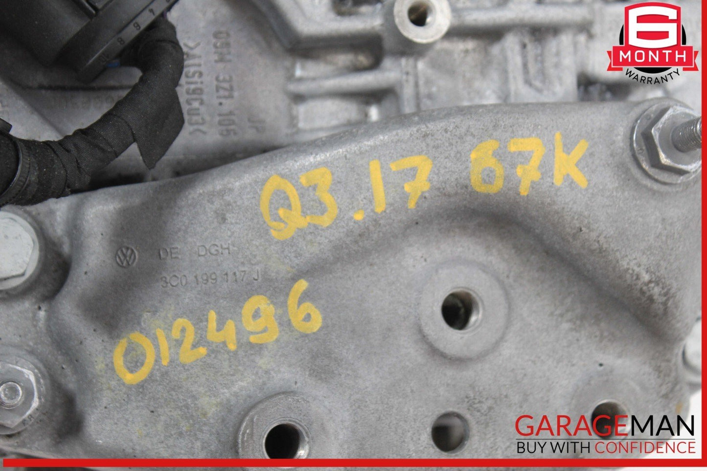 15-17 Audi Q3 Volkswagen Tiguan AWD 6 Speed Automatic Transmission OEM 67k