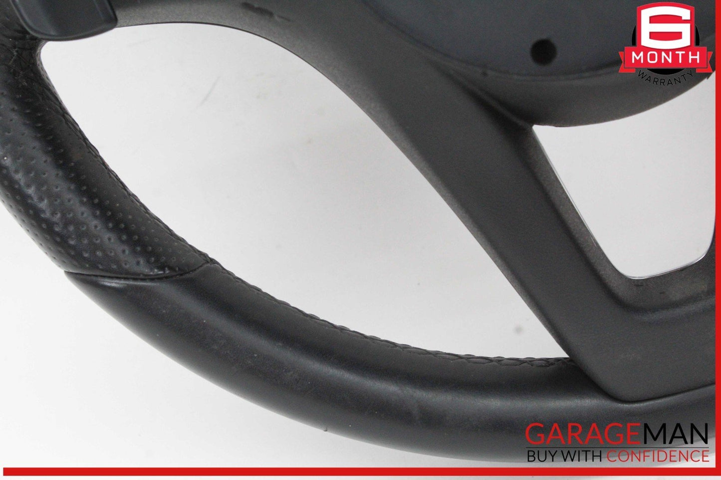 15-18 Mercedes W205 C300 GLC300 Steering Wheel Black w/ Paddle Shifters OEM