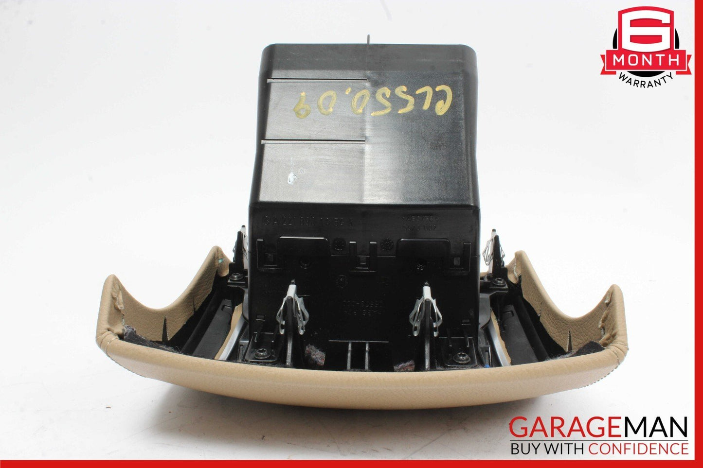 07-14 Mercedes W216 CL550 Rear Center Console A/C Air Vent Trim Assy Brown