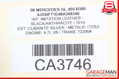 06-12 Mercedes X164 GL450 ML350 Rear Left Side Door Wire Harness 1645402307 OEM