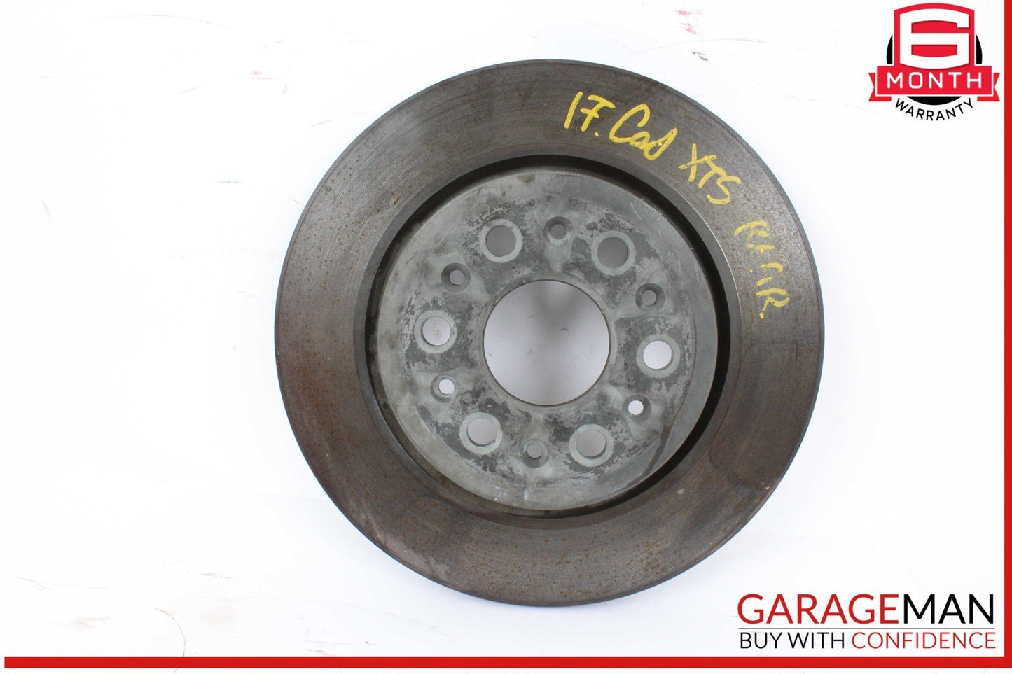 17-23 Cadillac XT5 Rear Left & Rear Right Side Disc Brake Rotor Rotors OEM