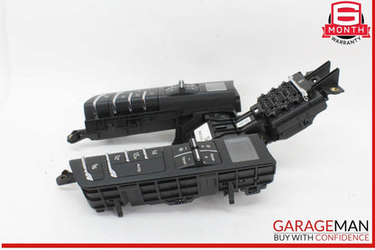 14-16 Porsche Panamera 970 E-Hybrid Rear Console Climate Control Panel OEM