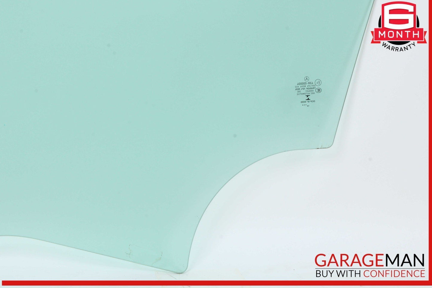 15-21 Mercedes W205 C300 C350e C400 Front Right Side Door Window Glass OEM