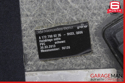 12-20 Mercedes R172 SLK250 SLC300 Convertible Top Roof Rear Cover Panel Trim OEM