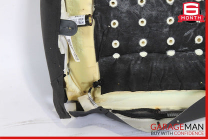 08-14 BMW X6 E71 Front Left Driver Side Top Upper Seat Cushion Black OEM