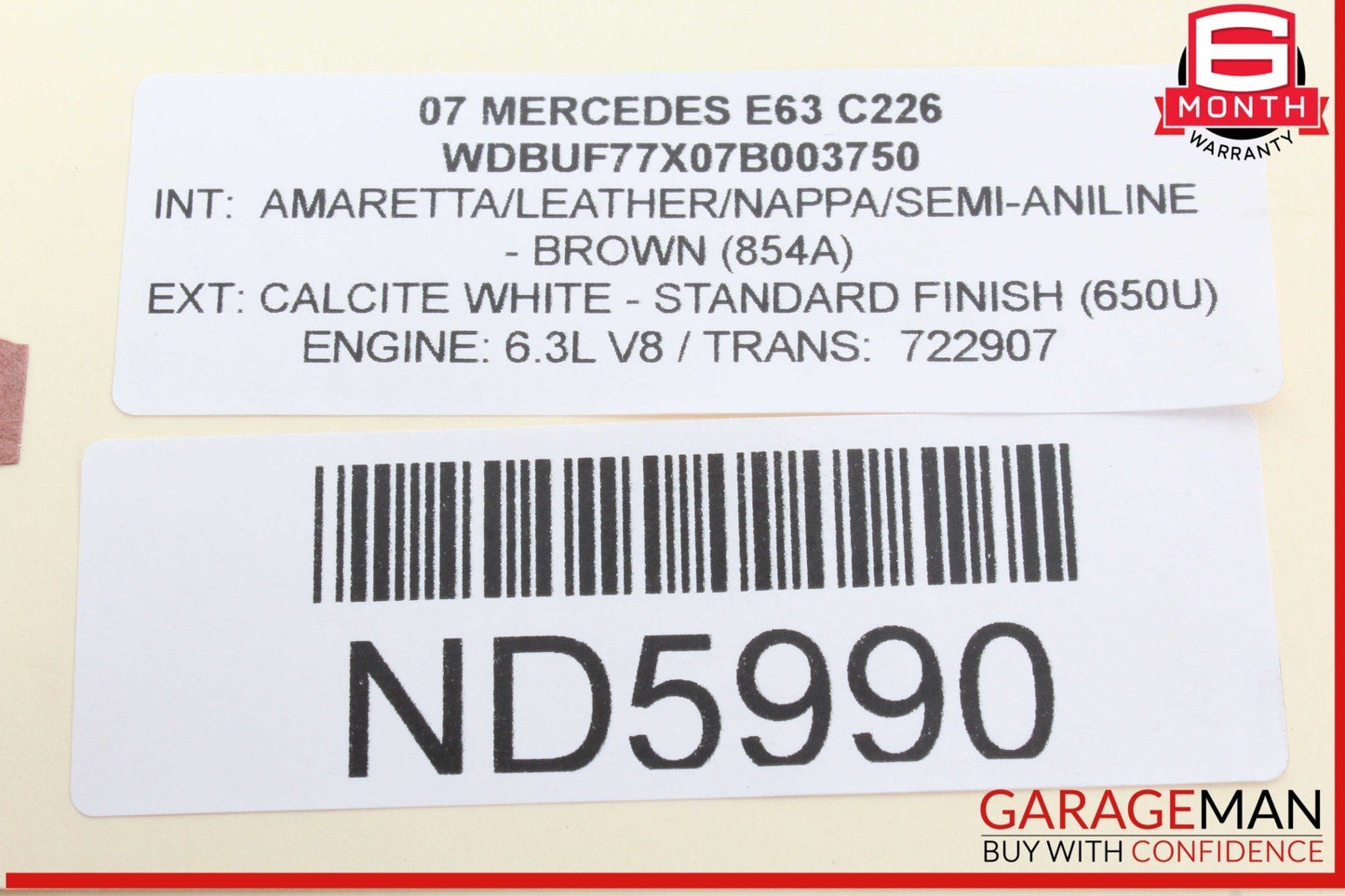 03-12 Mercedes W211 E63 AMG CLS550 ML350 Front Right Seat Control Module OEM