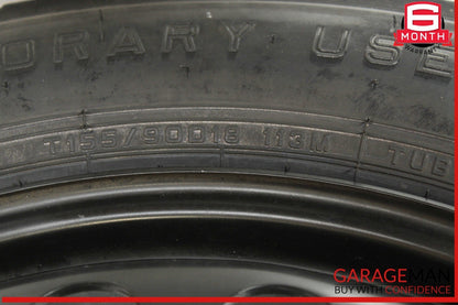 07-20 Mercedes X164 GL450 ML550 Emergency Spare Tire Wheel Donut Rim 18" 18 OEM