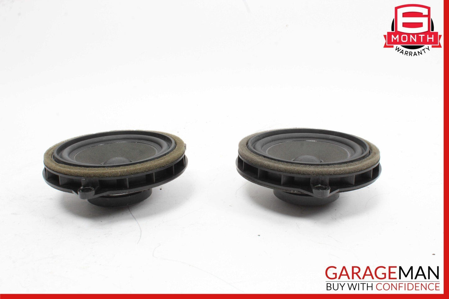 14-19 Mini Cooper Rear Left & Right Side Door Audio Sound Speakers Set of 2 Pc