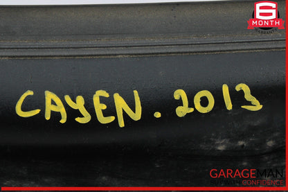 12-14 Porsche Cayenne 958 AWD Trunk Lid Molding Trim Spoiler Wing w/ Light OEM