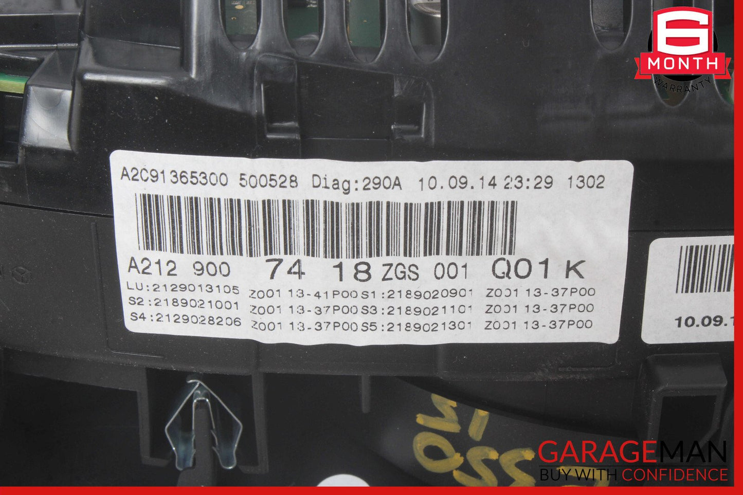 14-16 Mercedes W212 E350 Instrument Cluster Speedometer OEM