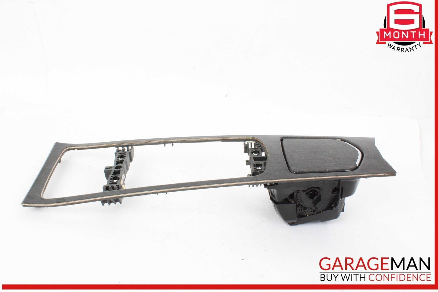 10-16 Porsche Panamera 970 Front Center Console Shifter Bezel Ash Tray Wood OEM