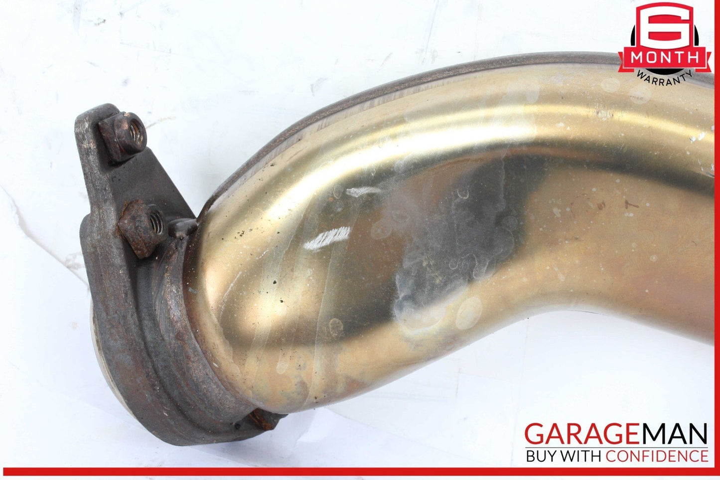 14-17 Mercedes W222 S550 Left Driver Side Engine Exhaust Pipe 2781401308 OEM
