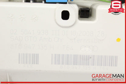 08-16 Audi A4 Q5 S4 Front Upper Interior Over Head Dome Light Lamp 8T0947135H