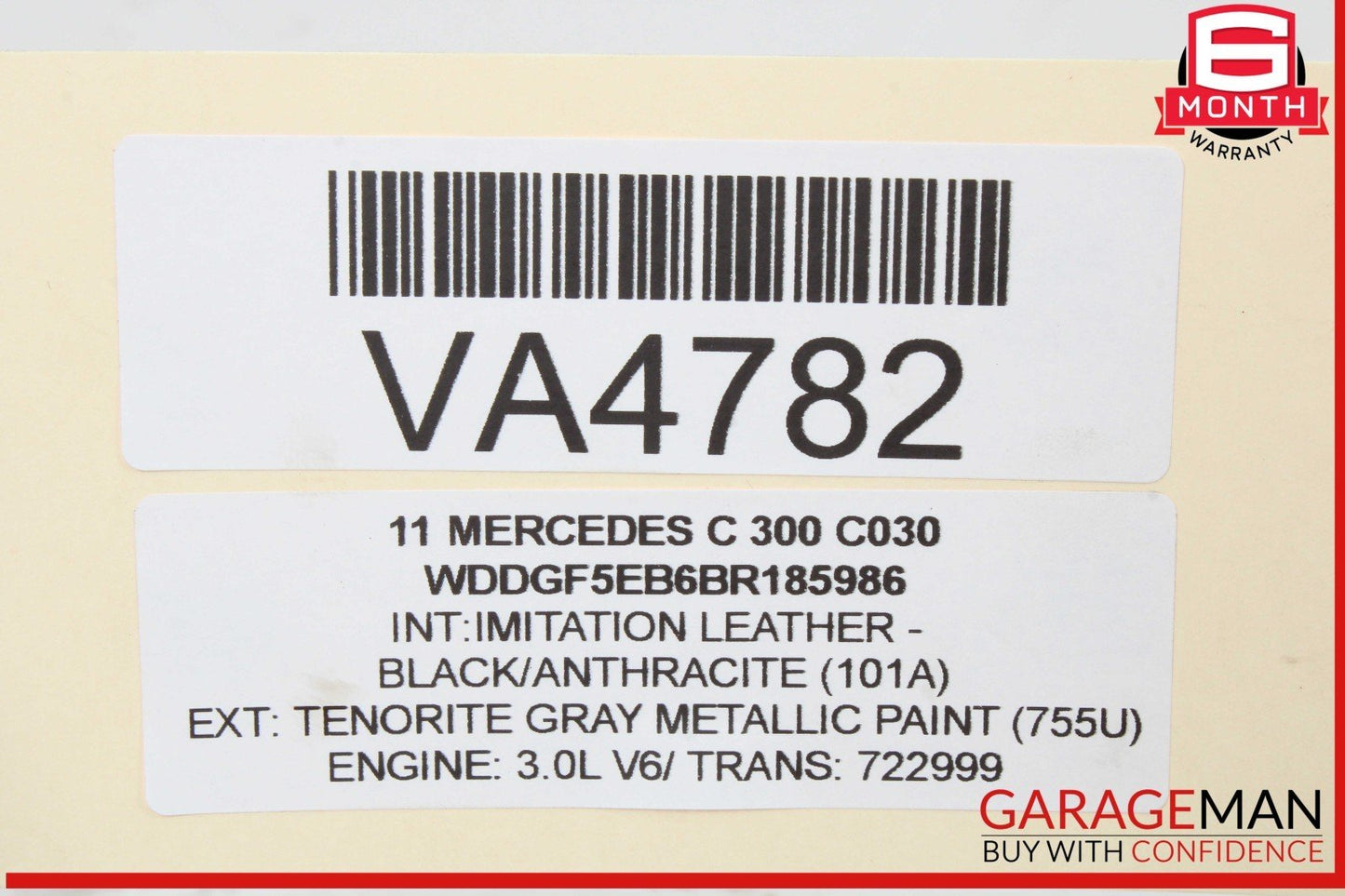 08-11 Mercedes W204 C300 Left Side Engine Camshaft Cam Shaft Exhaust OEM