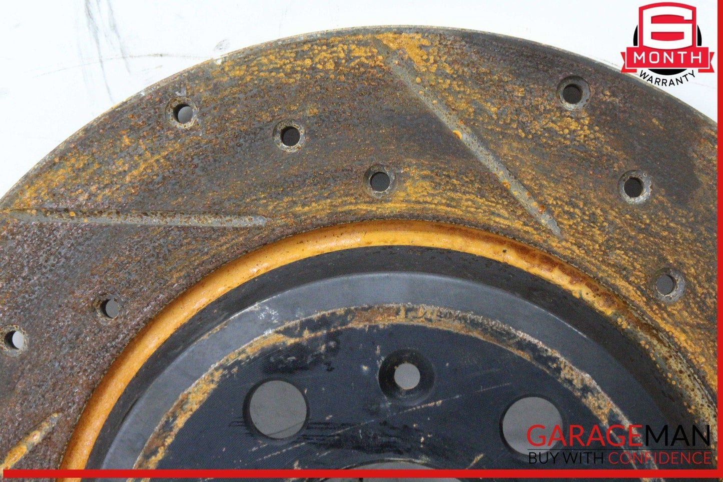 09-16 Audi A4 Rear Left and Rear Right Side Brake Disc Rotor Set OEM