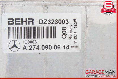 15-20 Mercedes W205 C300 GLC300 2.0L Engine Mounted Intercooler 2740900614 OEM