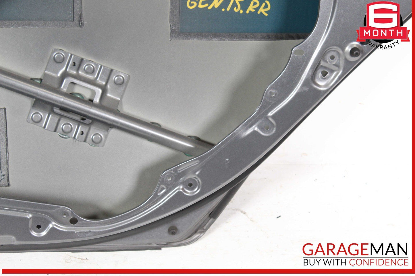 15-20 Genesis G80 Rear Right Passenger Side Exterior Door Shell Frame Panel OEM