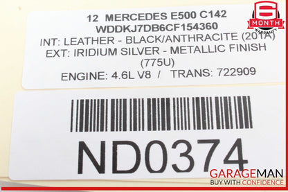 10-16 Mercedes W212 E550 E350 E63 AMG Front Right Side Door Rear View Mirror OEM